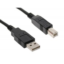 USB 2.0 printer cable 1.5m black